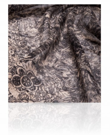 Палантин Женский ZW-INK.SKETCH/BEIGE